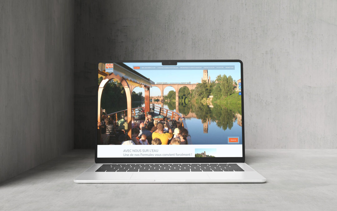 Site Web Albi Croisières